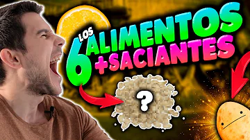 ¿Qué alimentos le sacian?