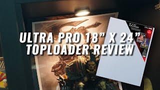 Ultra Pro 18" x 24" Toploader Review | An Alternative For Framing Art Prints? screenshot 2