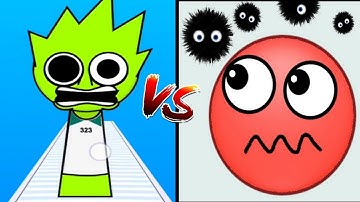 Hide Ball Vs Spranky Run 🍑🧟‍♀️👹😈 Max All Levels Android iOS Gameplay Ep 121