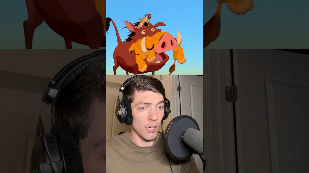 Lion King Timon & Pumbaa voiceover