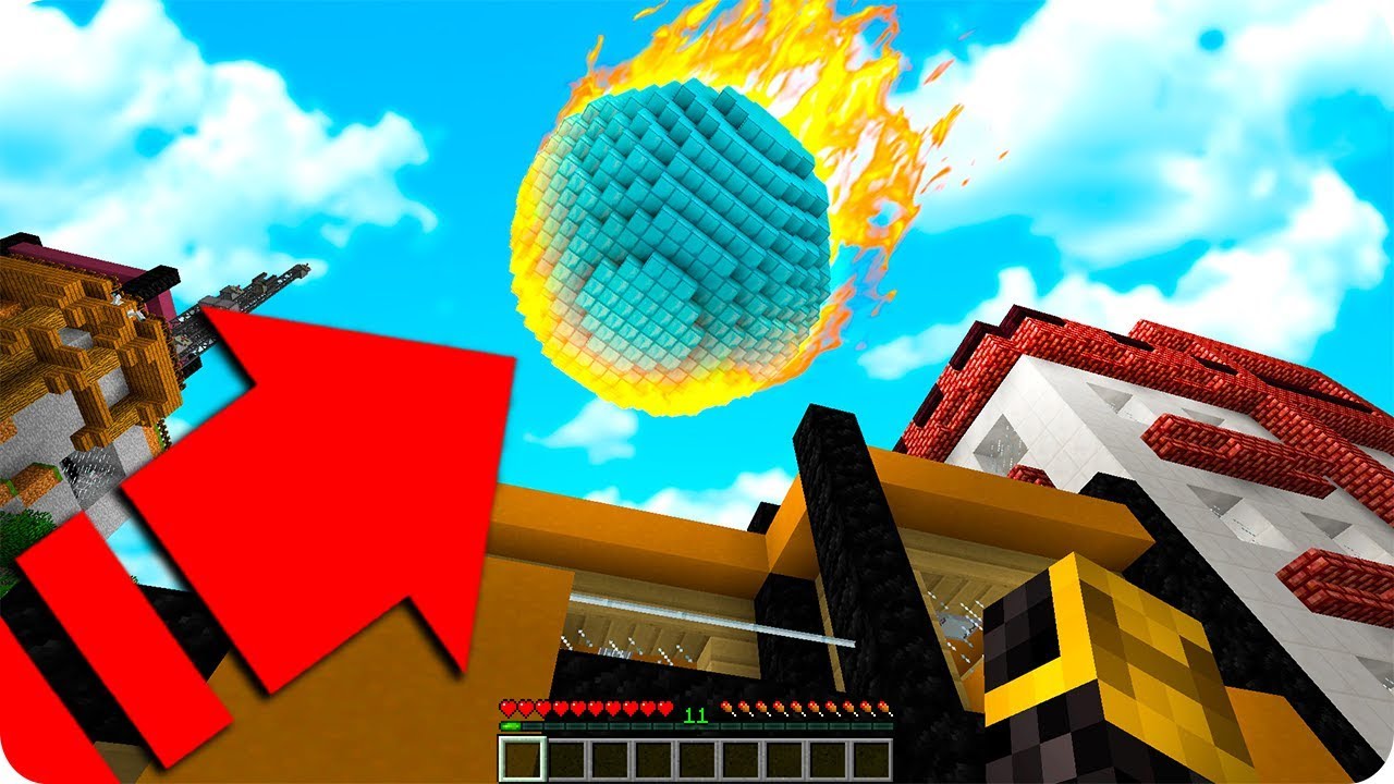 UNA BOLA DE DIAMANTE GIGANTE DESTRUYE MI CASA EN MINECRAFT 😱 camera iphone 8 plus apk