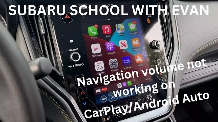 How to fix the volume level or your CarPlay/Android Auto Navigation