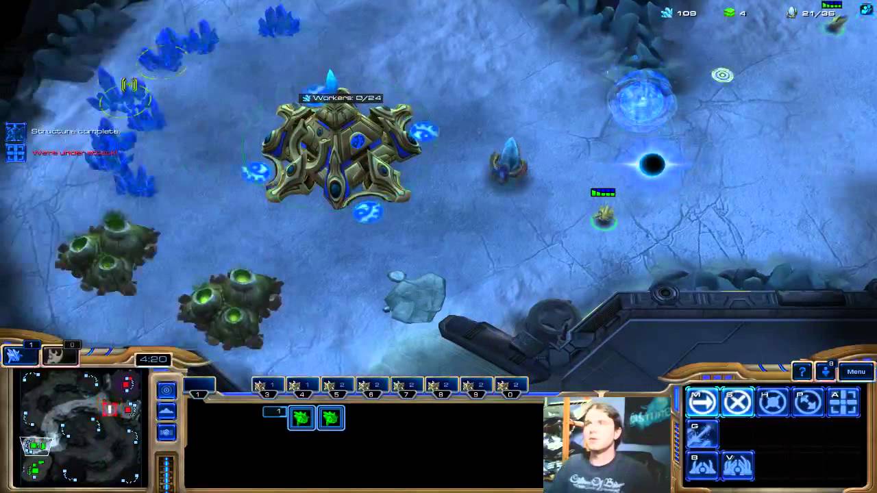 MsSpyte (Zerg) vs KsChaCal (Random) - Top Masters game -
