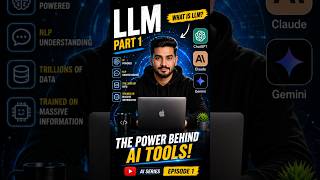 🔥 What is an LLM? How ChatGPT Actually Works 🤯 | LLM Basics Part 1 #shorts #shostfeed