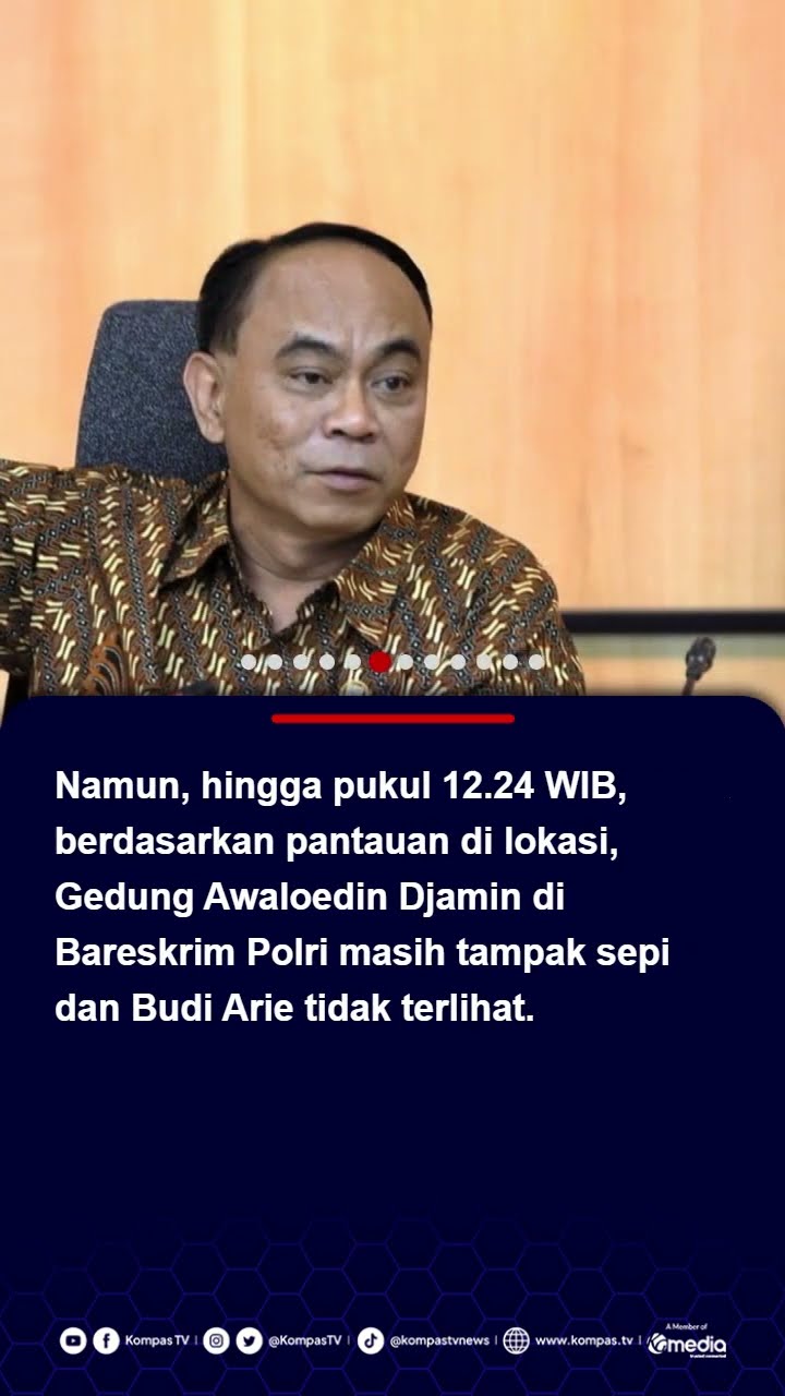 Budi Arie Diperiksa Korps Pemberantasan Korupsi Polri soal Judol #budiarie #judol