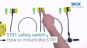 Tutorial STR1 safety switch (2/4): Mounting