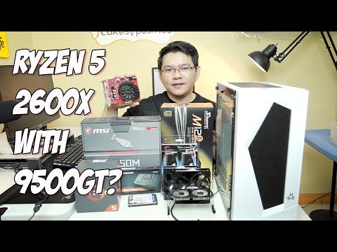 Ryzen 5 2600X with MSI B450M Mortar Gaming PC Build - YouTube
