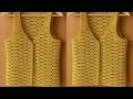😍 Crochet Vest Easy Pattern 💞 Easy Crochet vest sweater pattern *stitch only