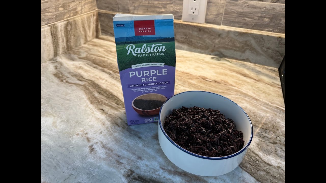 Ralston Purple Rice Review - What makes it so unique? - YouTube