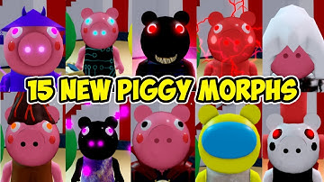 Find the Piggy Morphs 200 | How to get ALL 15 NEW PIGGY MORPHS + BADGES | Roblox