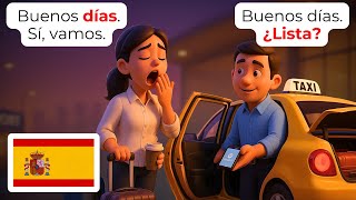 İspanyol Taksi Konuşmalarında Ustalaş A1-A2 Yeni Başlayanlar Için Kolay İspanyolca Hızlı Öğr....