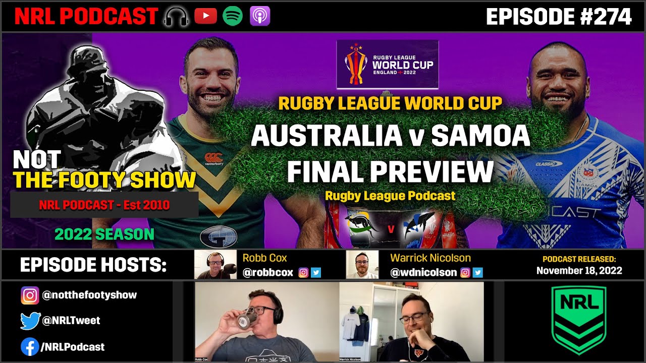 ▷ Mens Rugby League World Cup Final Australia Vs Samoa, 60% OFF