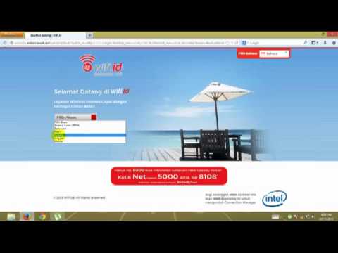 cara login wifi id secara gratis tanpa software - youtube