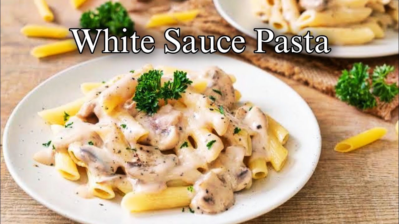 White Sauce Pasta Paint Your Plate YouTube