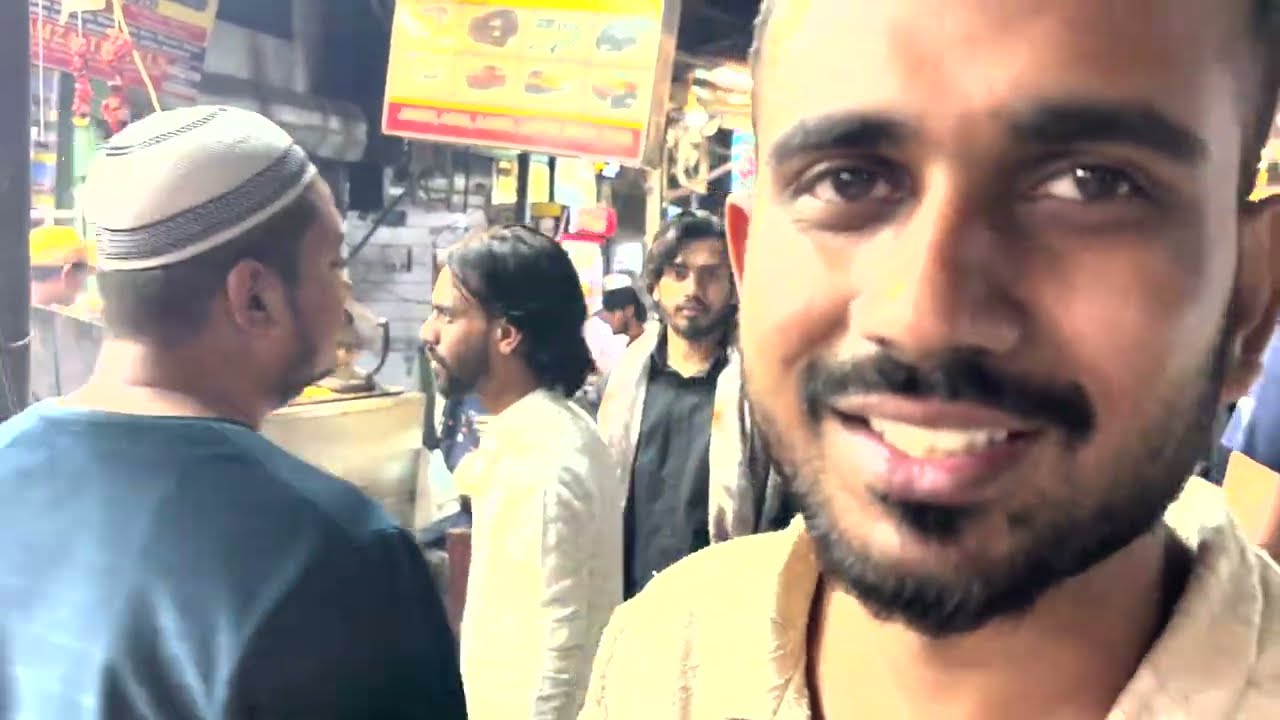 Ramadan nights in Jama Masjid with cousins 