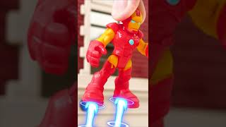 Avengers vs T-rex | Toys Play Time #Shorts