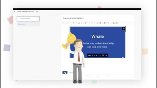 Whale - Connected knowledge & Training solution.