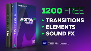 Free Presets Pack for Motion Bro - Overview [After Effects]