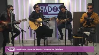 De Saloon - Besos de Mentira (En vivo)