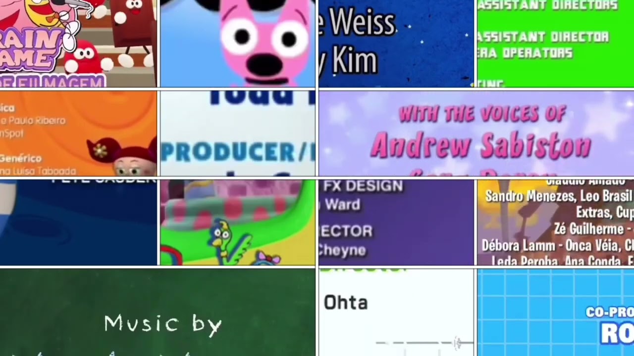 BC, F, Gombby, IAN&D, Lazoo, LC, LJ, Owl, Poko, P, Roboroach, SWBBG, STFD, TT, Wii Fit Credits Remix