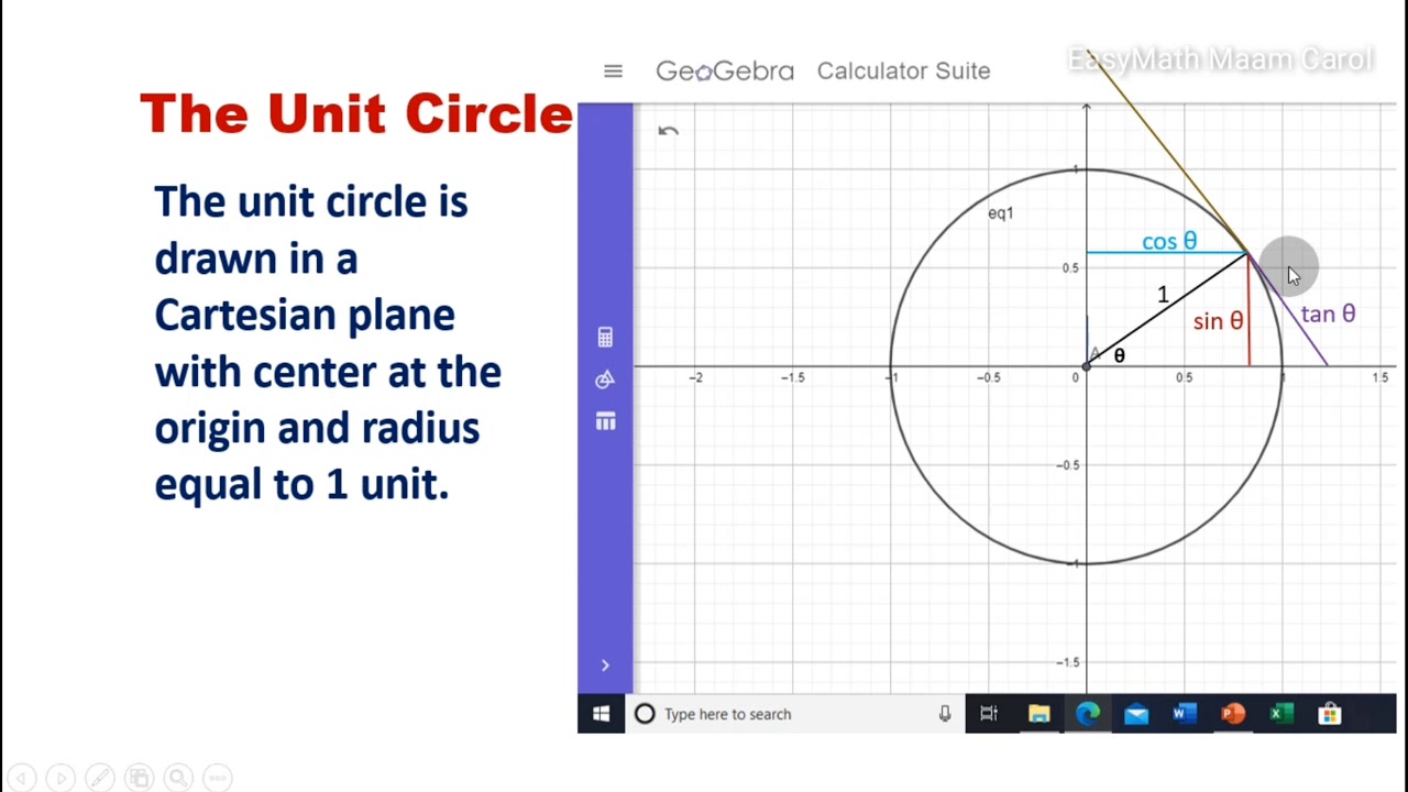 Basic Concepts of Trigonometry Lesson 1 - YouTube