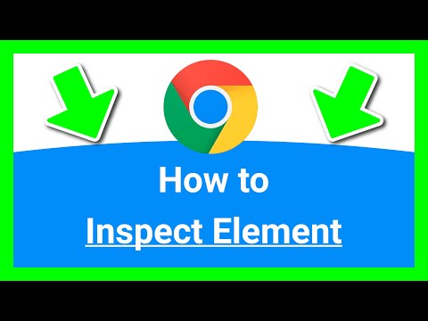 CHROME HOW TO INSPECT ELEMENT (2 x Steps)