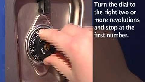 Master Lock Model 1630 Locker Lock - Student Training Video