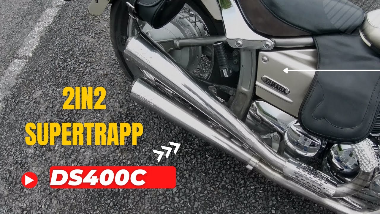✦ドラッグスター400クラッシク✦ (2in2 スーパートラップマフラー