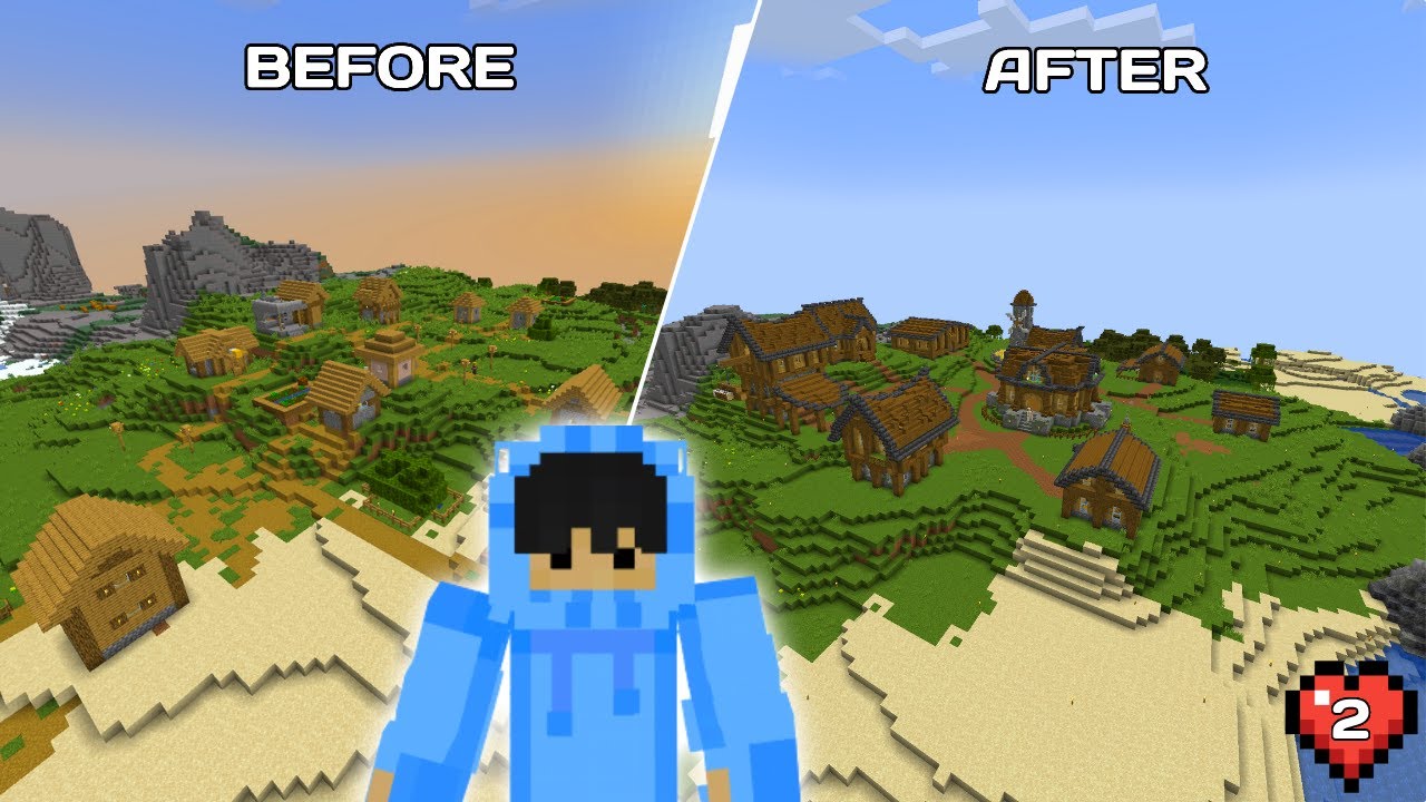 I Started To Transform A Village in Minecraft Survival 1.21 #2 - YouTube