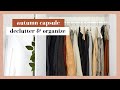 CAPSULE WARDROBE | Minimalismus: Ich stelle meine Herbst Capsule Wardrobe zusammen und miste aus!