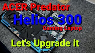 Acer Predator Helios 300 SSD Upgrade, Memory Upgrade, Clone SSD, Complete Upgrade. screenshot 5
