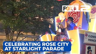 Portlanders celebrate the Rose City at Starlight Parade