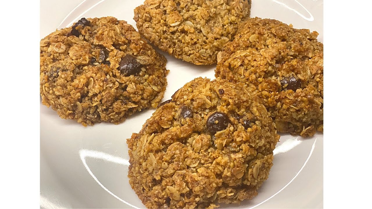 Любимое печенье с овсяными хлопьями без муки! Всегда вкусно быстро. # 141