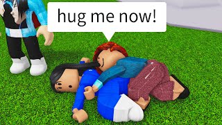 Roblox Ragdoll Engine I Met EVIL HUGGING Friends