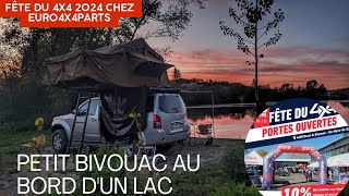 festival euro4x4parts et Bivouac au bord d'un lac