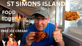 St Simons Island's BEST RESTAURANTS 2023! Porch, Palm Coast, Iguana's, Mullet Bay & MORE!