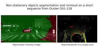 Segmentation of non-Stationary objects using LiDAR intensity data (v1)