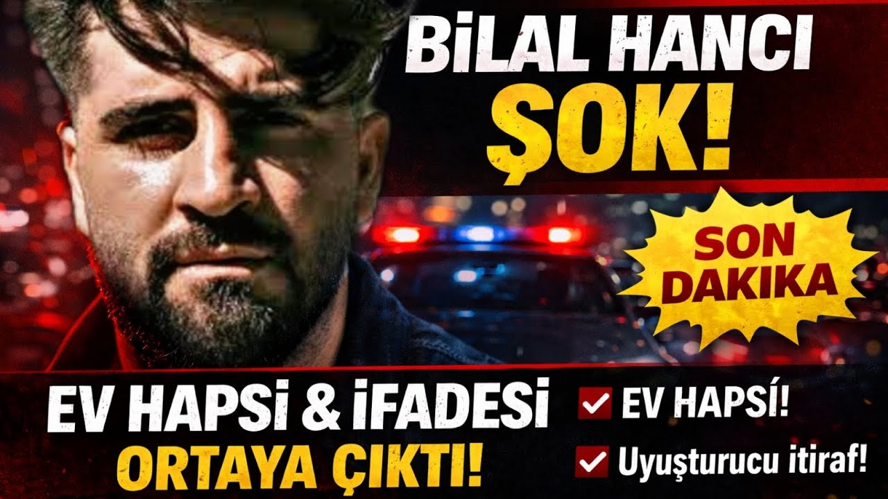 Bilal Hancı’nın SAVCILIK İFADESİ Ortaya Çıktı! Kokain ve MDM İtirafı 😱