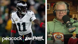 Eagles WR AJ Brown's frustrations about offense feel selfish | Dan Patrick Show | NBC Sports