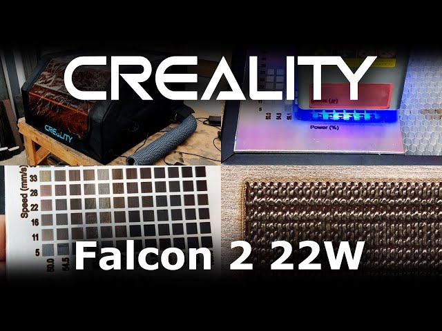 Creality Falcon 2 22W: Up close look at engraving stainless steel, and must  have enclosure accessory 