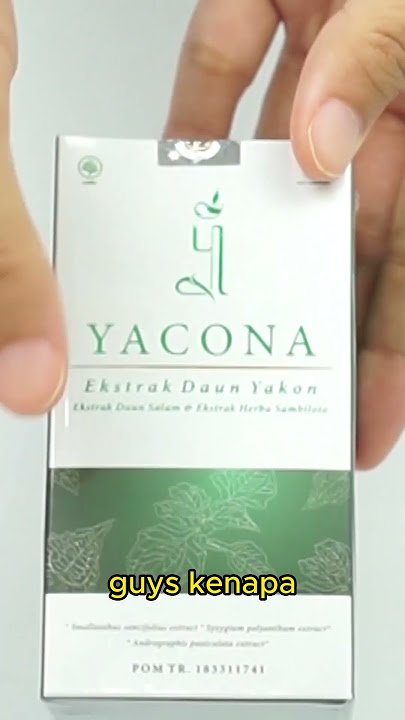 Yacona Pada Pankreas Seperti Apa?