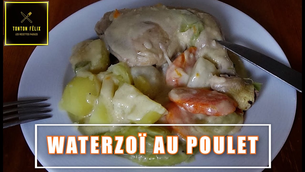 WATERZOÏ DE POULET (Recette Belge)