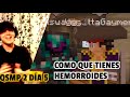 ROIER se entera que VEGETTA tiene HEMORROIDES - QSMP 2 DÍA 5