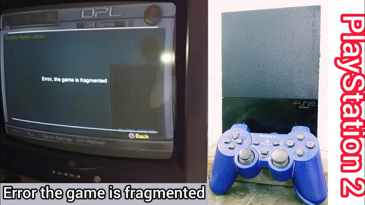 Error Game Is Fragmented Problem Ps2 | Ps2 Game Error Message Problem - Youtube