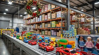 Inside A Colossal Toy Factory From Plastic Pellets To Holiday Rush