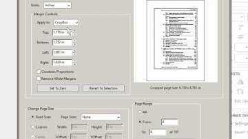 How to Crop a PDF in Adobe Acrobat Pro DC - Remove or Adjust Margins on All Pages
