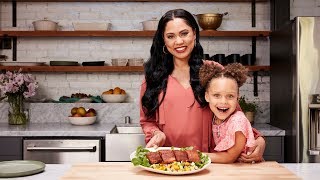 Ayesha Curry’s Spiced Salmon with Mango Avocado Salad