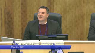 Planning and Development Meeting May 13 2019