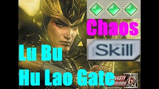 DYNASTY WARRIORS 6 - LU BU (SKILL) - HU LAO GATE - CHAOS DIFFICULTY - MUSOU MODE