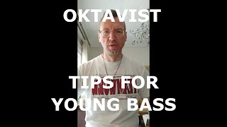 : How i became an oktavist - Tips for youngsters